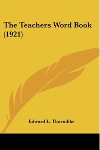 Teacher's Word Book