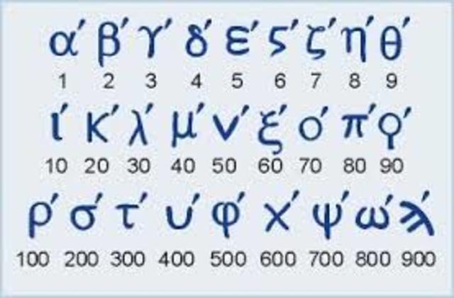 300 a. C SISTEMA NUMÉRICO JÓNICO