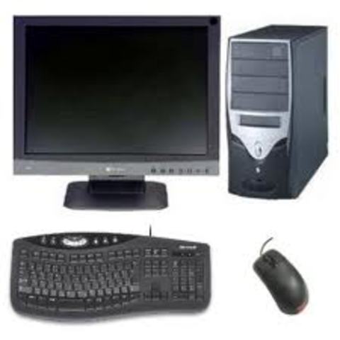 Primer Computador de Escritorio en casa