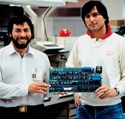 Steve Jobs & Steve Wozniak start Apple Computers