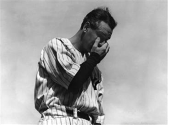 Gehrig's retirement from baseball