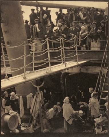 Alfred Stieglitz takes "The Steerage"