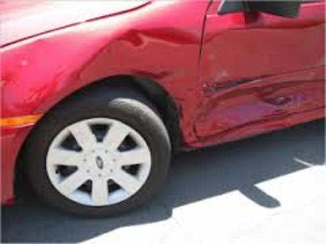 my mom got ina accident with a semi truck