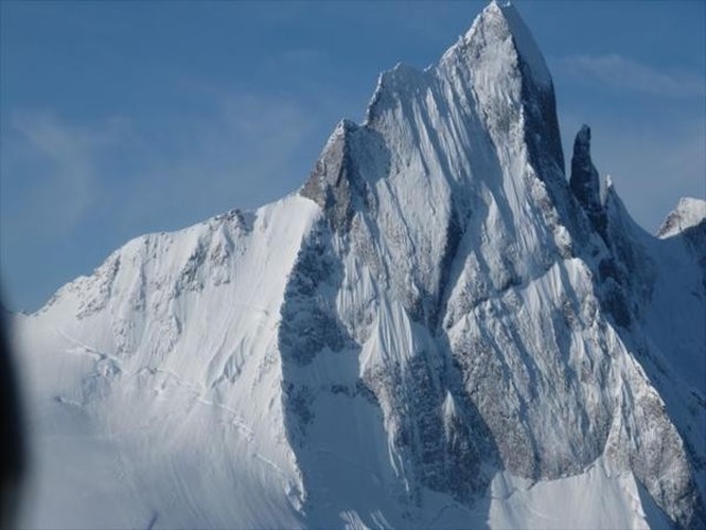 Jon begins climb towards Devil's Thumb