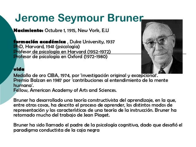 Jerome Bruner
