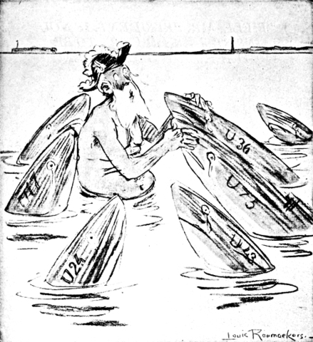 Germany declares a "war zone" around Great Britain