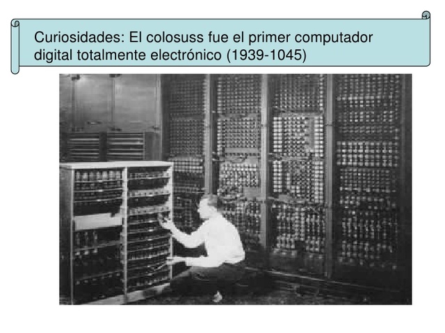 el primer computador electronico