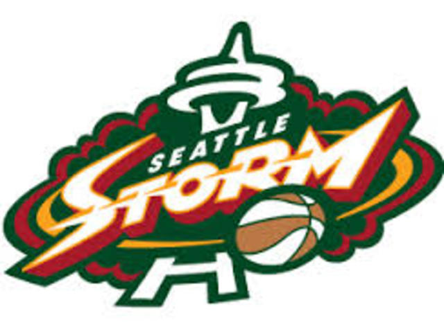 Playng in the WNBA for the Seattle Storm