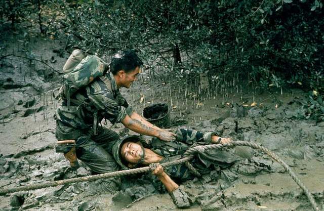 Larry Burrows - first important photographer to photograph an entire war in color