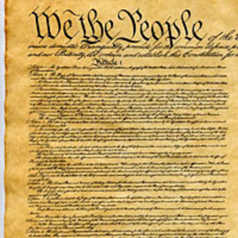 U.S. Constitution was ratified