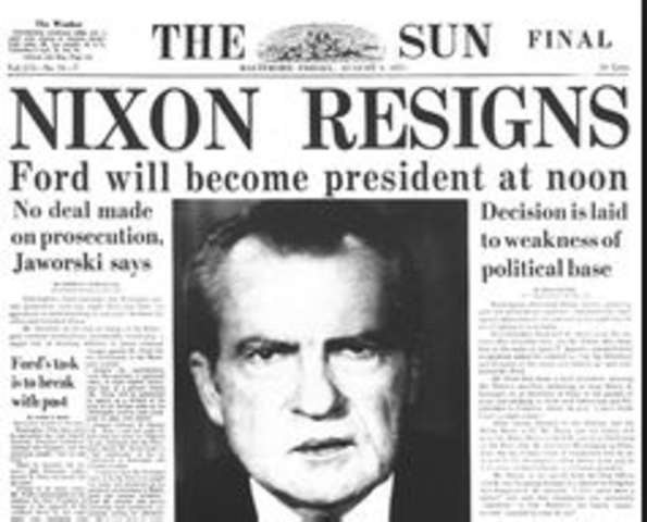 Stepping Down from Office