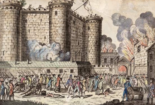 Bastille prison is attacked