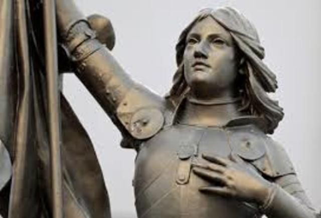 Joan of Arc Burned at the Stake