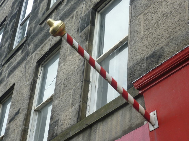 Barbers were also surgeons; practiced bloodletting