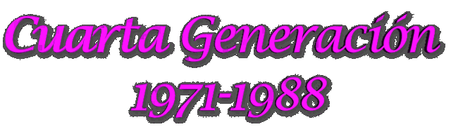 Cuarta Generación