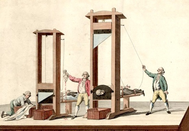 Joseph-Ignace Guilltin Proposed the use of the Guillotine