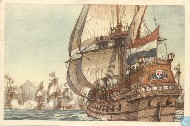 Piet Hein verovert de Spaanse Zilvervloot.