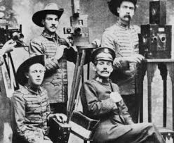 starting to watch moving images