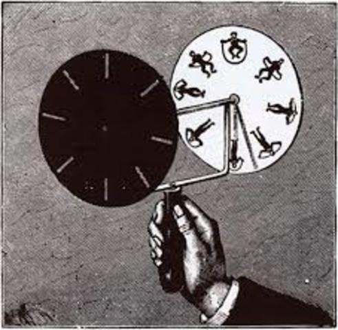 The Phenakistoscope is invented