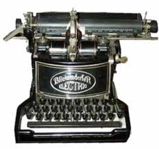 Maquina de Escribir Eléctrica