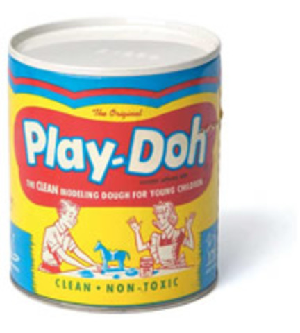Playdoh is used as a modeling material