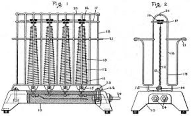 First commercially successful electric toaster