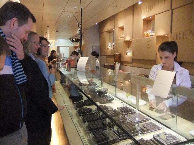 First Chocolate Store In London