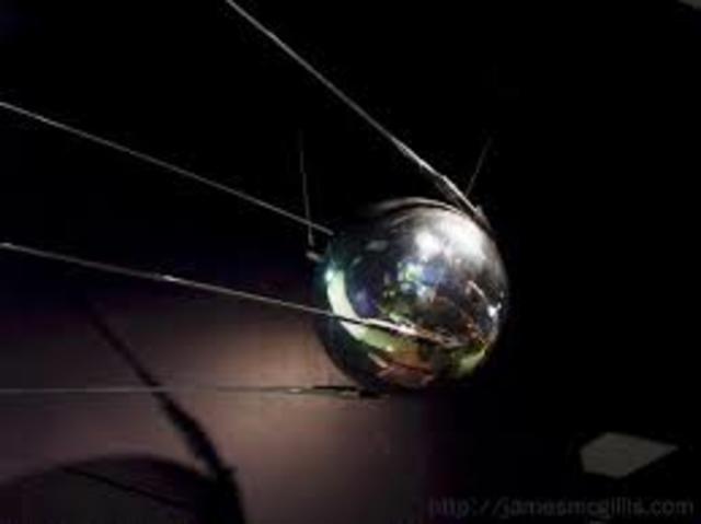 The first American satellite goes up to space