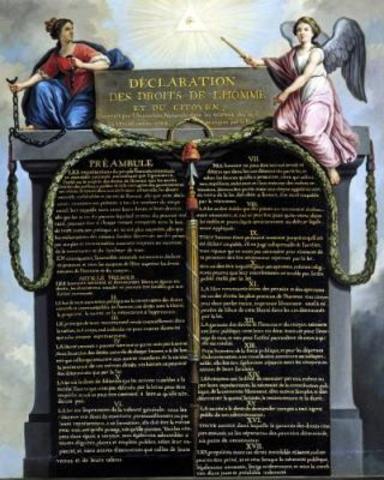 The Declaration of the Right of Man and Citizen