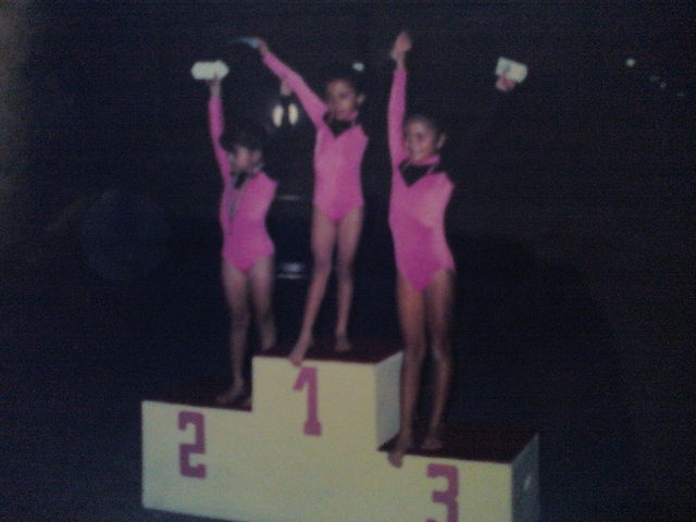 Gané el 1º lugar en Gimnasia Artística