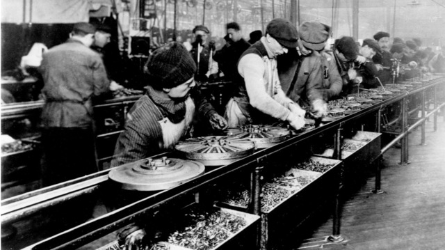 Moving Assembly Line Invention