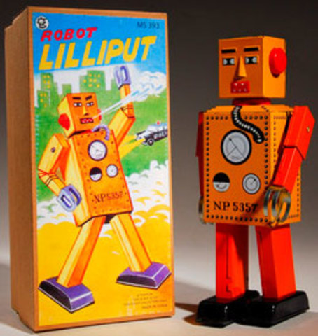 Lilliput Windup Robot