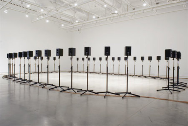 Janet Cardiff creates "The Forty Part Motet"