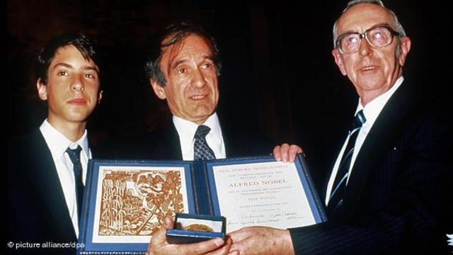Elie recieves Nobel Peace Prize