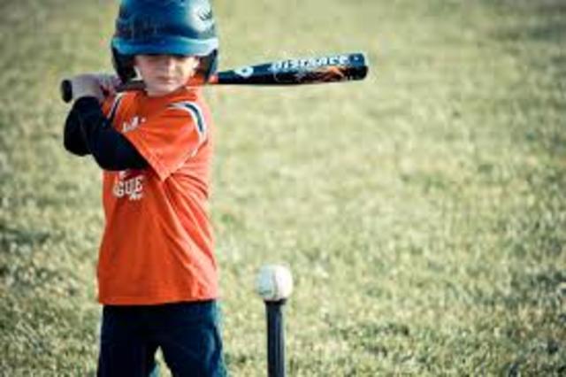 I started T-Ball.