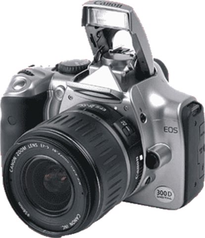 Canon crea la EOD 300D.