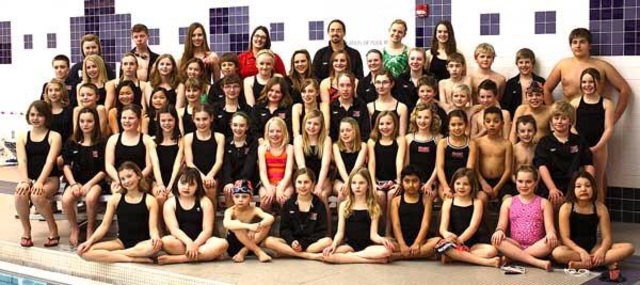 Started club swimming