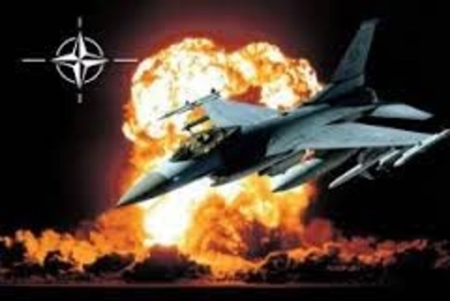Bombardeo de la OTAN sobre territorio servio