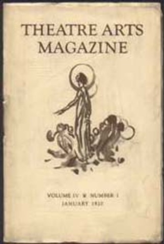 Richard Avedon Employed by Theatre Arts Magazine