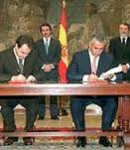 FIRMA DE PAZ CON LA ETA