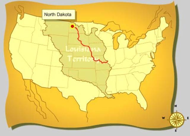 They arrive at North Dakota