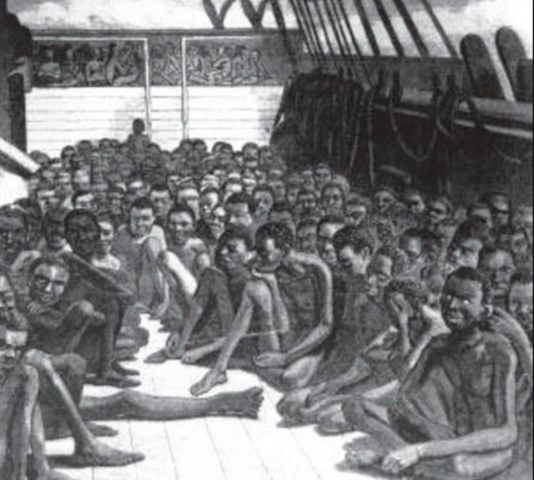 Slave trade accross the Atlantic