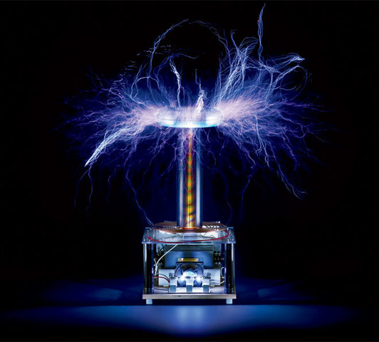 Tesla invents the Tesla Coil