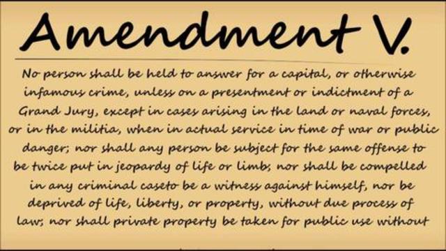 Fifth Amendment