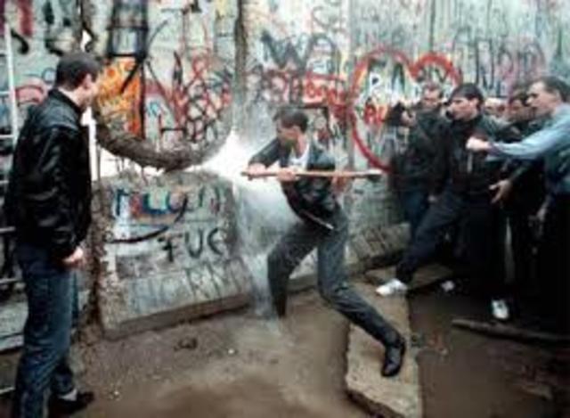caida del muro de Berlin