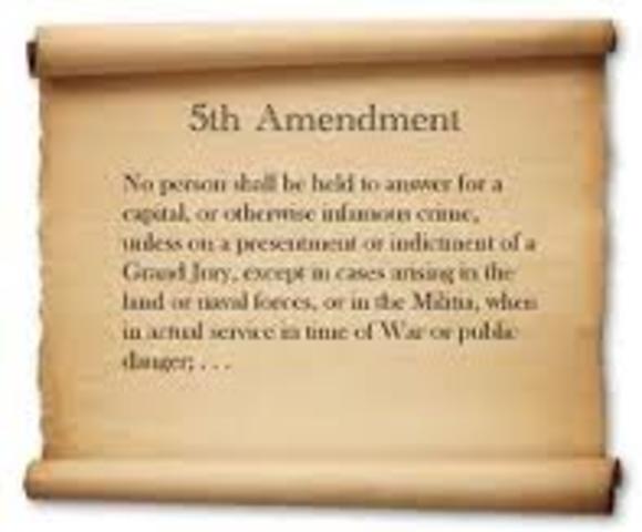Fifth Amendment