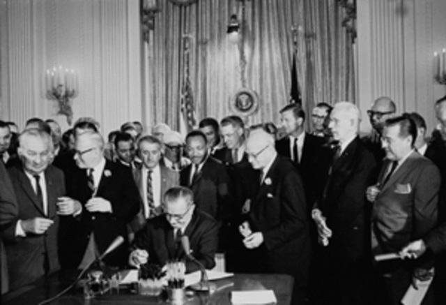 Pasage of the Civil Rights Act