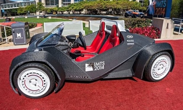 3D-printed electric car