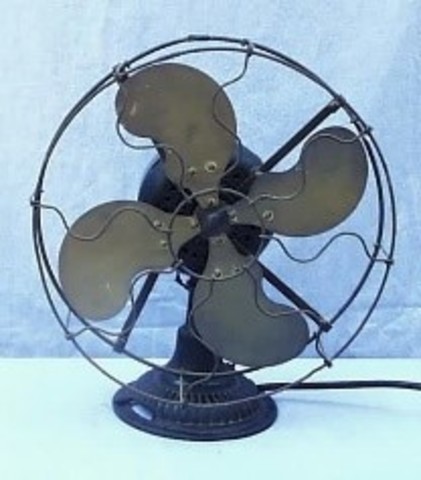 The first fan was invented