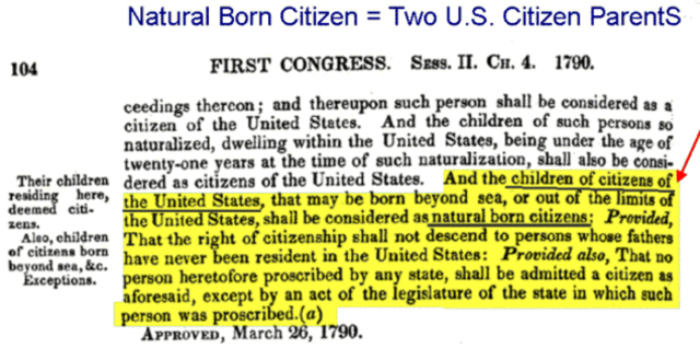 Naturalization Act of 1790